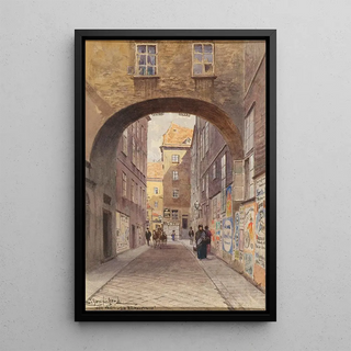 Ludwig Hans Fischer - Die Bckerstrae in Wien.webp