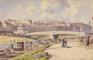Ludwig Hans Fischer - Fischerboote am Donaukanal Wien.webp