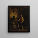 Tod eines Gentlemans - Ludwig Kraus — gerahmtes Bild an der Wand