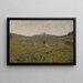 Weide - Ludwig Sigmundt — gerahmtes Bild an der Wand