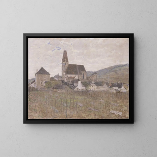 Weissenkirchen - Ludwig Sigmundt — gerahmtes Bild an der Wand