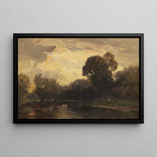 Ludwig Willroider - Flusslandschaft.webp
