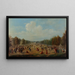 Ein Jereed-Spiel in Kathane - Luigi Acquarone — gerahmtes Bild an der Wand