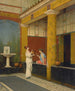 Une cour pompéienne - Luigi Bazzani — Ansicht des Kunstwerks