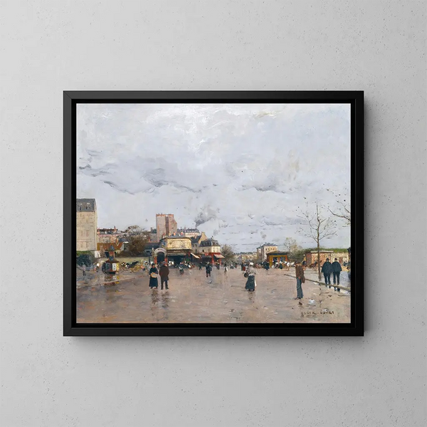 La Porte de Châtillon, Paris - Luigi Loir — gerahmtes Bild an der Wand