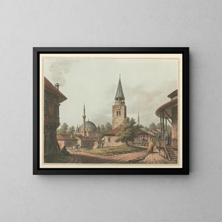 Kaskerat - Luigi Mayer — gerahmtes Bild an der Wand