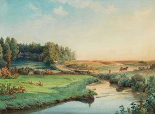 Luigi Premazzi - A view of the surroundings of Saint Petersburg.webp