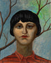 Portrait de Lina Zaquini - Luigi Russolo — Ansicht des Kunstwerks