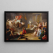 L'Expulsion d'Héliodore du temple - Luigi Sabatelli — gerahmtes Bild an der Wand