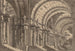 Eine monumentale gewölbte Halle mit einem rauchenden Altar - Luigi Tasca — Ansicht des Kunstwerks