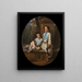 Alejandro und Luis Ferrant y Fischermans, die Neffen der Maler - Luis Ferrant y Llausás — gerahmtes Bild an der Wand
