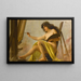 Allegorie der Kunst - Luis Ricardo Falero — gerahmtes Bild an der Wand