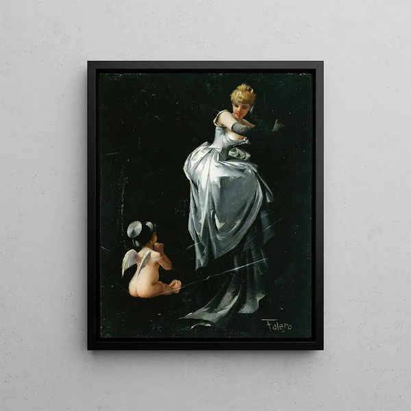 Luis Ricardo Falero - Caught in the Web.webp