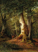 Waldszene mit Reh - Luitpold Faustner — Ansicht des Kunstwerks