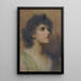 Eine Träumerei - Luke Fildes — gerahmtes Bild an der Wand