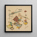 Lyrisch Lyrical - Wassily Kandinsky — gerahmtes Bild an der Wand
