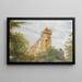 Das Schloss Liechtenstein in Maria Enzersdorf - M Lechner — gerahmtes Bild an der Wand