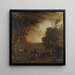 Macbeth und Banquo mit den drei Hexen - John Wootton — gerahmtes Bild an der Wand