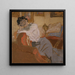 Madame Hessel sur le canapé - Édouard Vuillard — gerahmtes Bild an der Wand