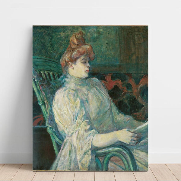 Reproduktion des Gemäldes Madame Marthe X - Bordeaux - Henri de Toulouse-Lautrec