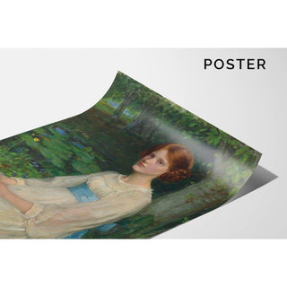 Mademoiselle Betty Pollock - John William Waterhouse | Reproduction Tableau Décoration murale affiche copie