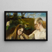 Adam und Eva - Magnus Enckell — gerahmtes Bild an der Wand