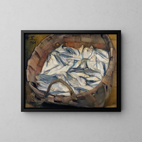 Harengs de la Baltique - Magnus Enckell — gerahmtes Bild an der Wand
