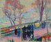 Ufer der Seine - Magnus Enckell — Ansicht des Kunstwerks