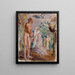 Croquis de l'oiseau de paradis - Magnus Enckell — gerahmtes Bild an der Wand