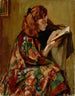 Mädchen beim Lesen - Magnus Enckell — Ansicht des Kunstwerks