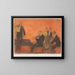 Musik - Magnus Enckell — gerahmtes Bild an der Wand