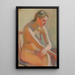 Akt - Magnus Enckell — gerahmtes Bild an der Wand