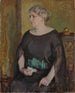 Portrait von Frau Lydia Keirkner - Magnus Enckell — Ansicht des Kunstwerks