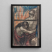 Hölle - Magnus Enckell — gerahmtes Bild an der Wand