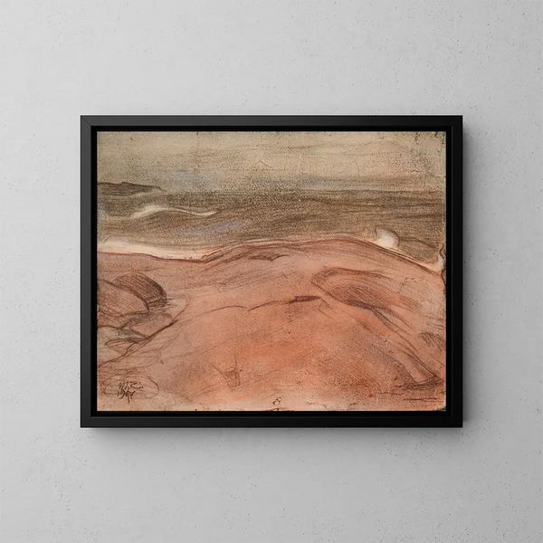 Blick auf das Meer - Magnus Enckell — gerahmtes Bild an der Wand