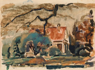 Villa de l'artiste à Kilo - Magnus Enckell — Ansicht des Kunstwerks