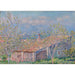 Reproduktion des Gemäldes Haus des Gärtners in Antibes - Claude Monet