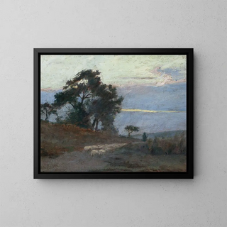 Maksymilian Gierymski - Landscape at sunrise.webp