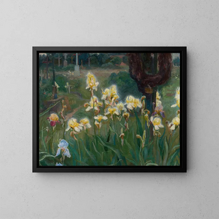 Maksymilian Neuman - Irises in the graveyard.webp