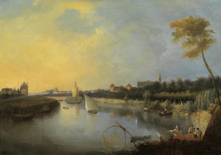 Manuel Barrn - Escena De Sevilla A View Of Seville.webp