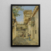 Eine sevillanische Gasse - Manuel García y Rodríguez — gerahmtes Bild an der Wand