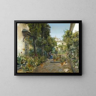 Manuel Garca y Rodrguez - Garden In Seville.webp