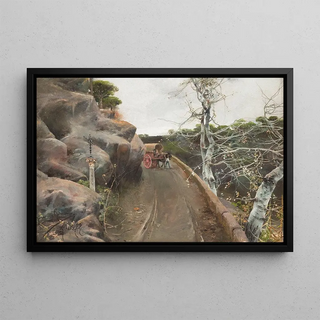 Manuel Garca y Rodrguez - Hilly pilgrim trail.webp