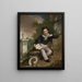 Portrait de Matthieu Huizinga Messchert - Manuel Joachim de França — gerahmtes Bild an der Wand