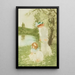 Avril - Manuel Robbe — gerahmtes Bild an der Wand