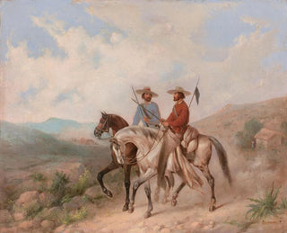 Chicanos-Gemälde - Manuel Serrano — Ansicht des Kunstwerks