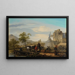 MarcAntoineMichelHamon Duplessis - Soldiers Camp.webp