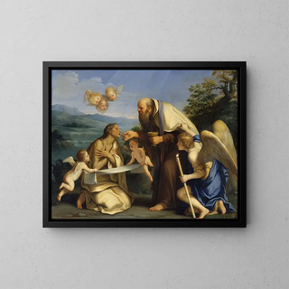 Marcantonio Franceschini - The Last Communion of Saint Mary of Egypt.webp