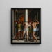 La Flagellation - Marcello Venusti — gerahmtes Bild an der Wand