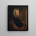Selbstporträt - Marcellus Laroon l'Ancien — gerahmtes Bild an der Wand